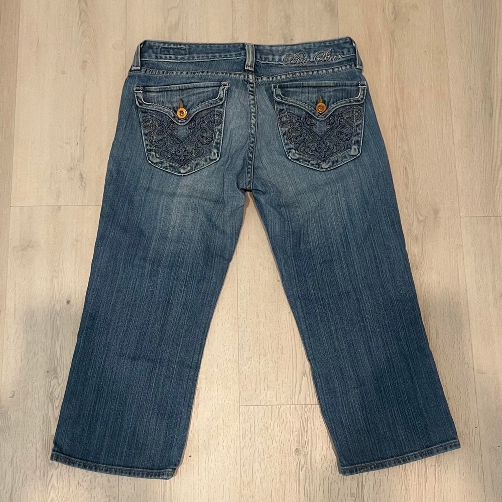 Big Star Sweet Crop Denim Capri pants Size 27